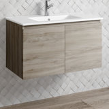 Jasso Malibu 32 Wall-Mounted Single Bathroom Vanity Set by Ivy Bronx