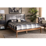 Hess Tufted Platform Bed by Foundry Select