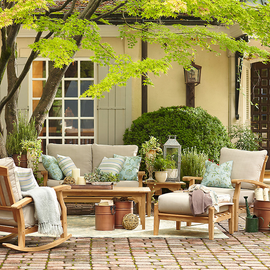 Farmhouse Rustic Outdoor Furniture Birch Lane