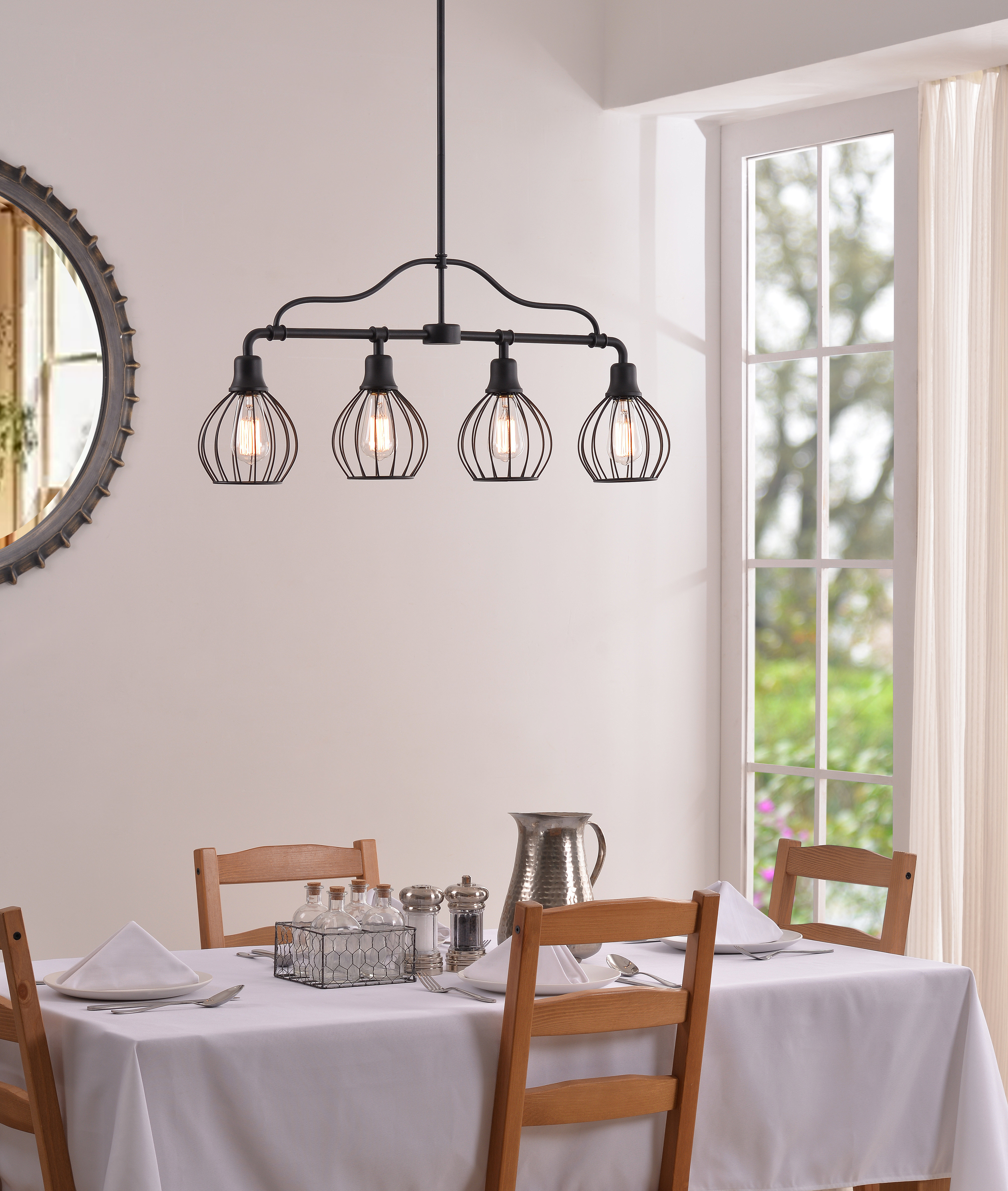 4 light kitchen pendant