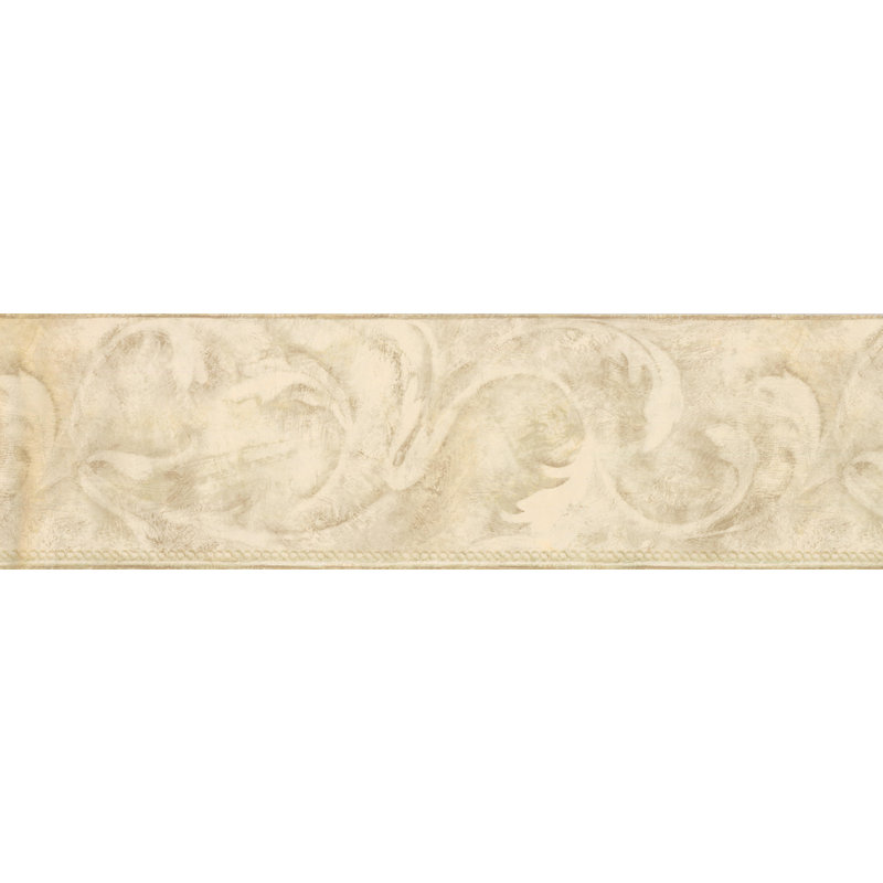 Chesapeakewallcoverings Wave Design 15 L X 7 W Wallpaper Border Wayfair
