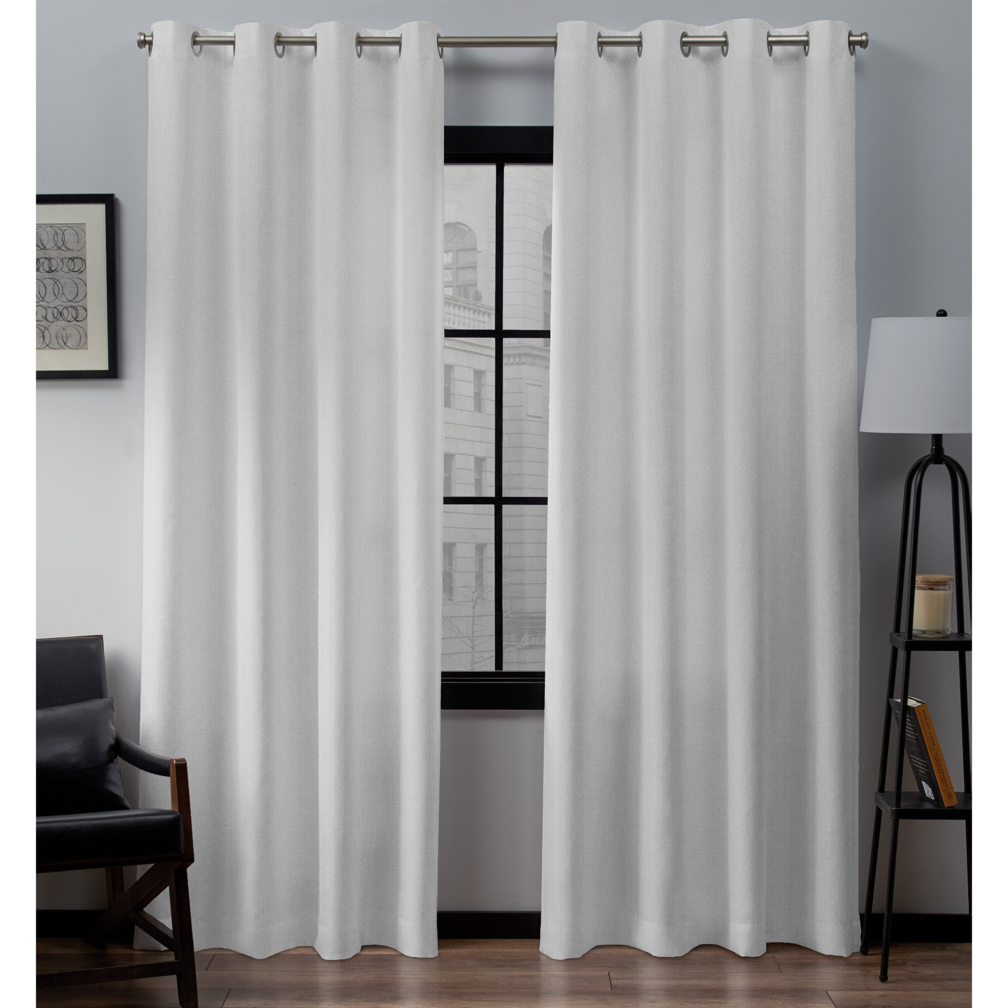 Heil Linen Solid Grommet Curtain Panels Reviews Joss Main