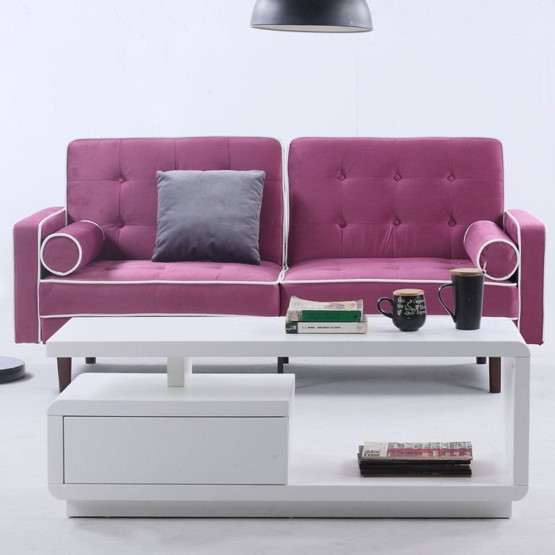Madison Home Usa Mid Century Modern Convertible Sofa Reviews Wayfair Mid Century Modern Convertible Sofa