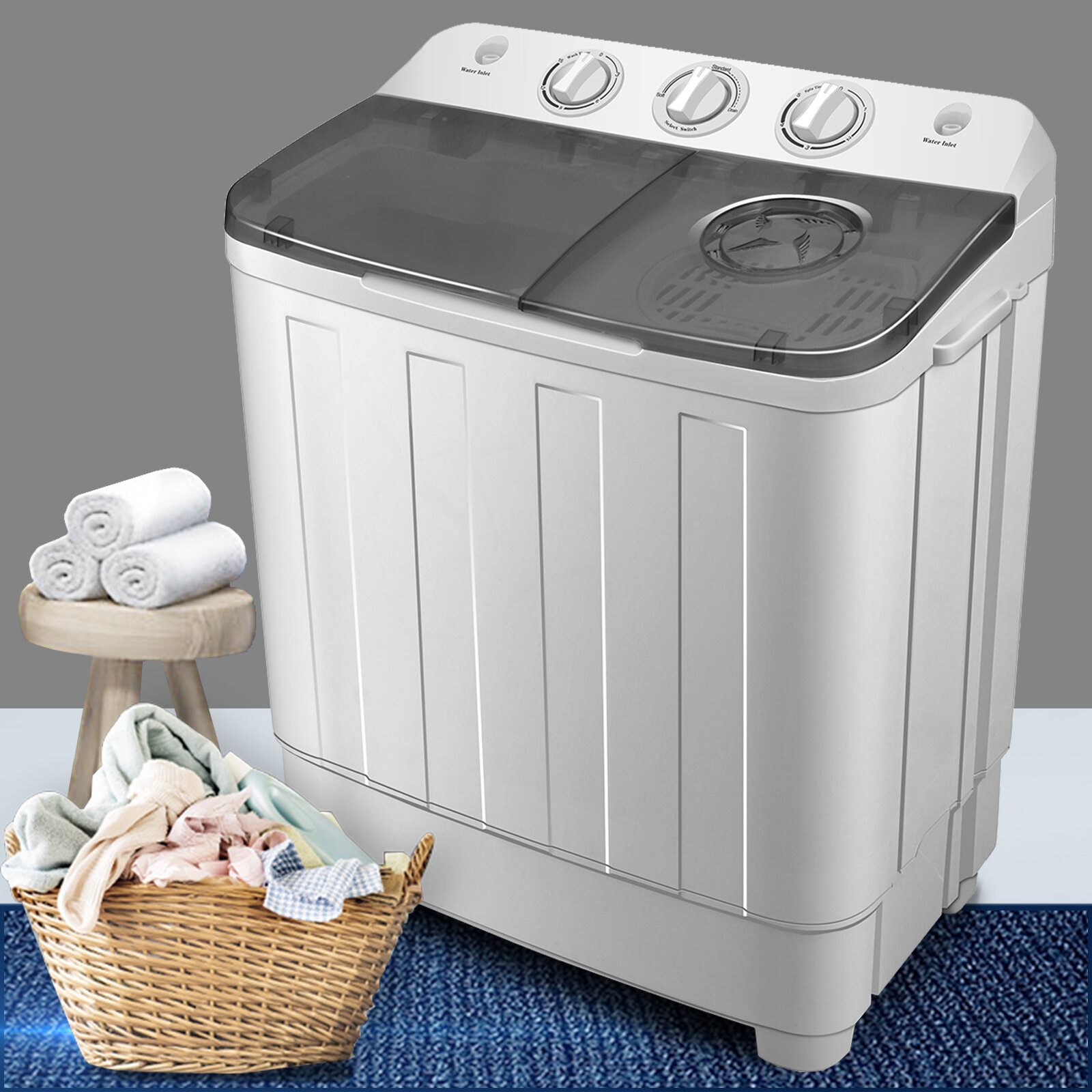 Artist Hand 1 85 Cu Ft High Efficiency Portable Washer And Dryer Combo In Gray Reviews Wayfair,What Do Mice Eat
