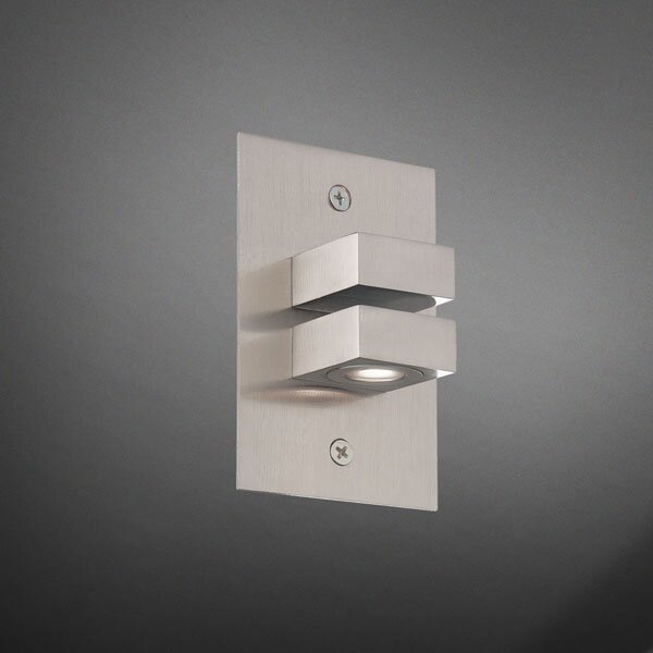Satin Nickel Eurofase 22531 In-Wall Light with 2W LED 