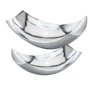 Halcott Large Scoop Abstract Decorative Bowl