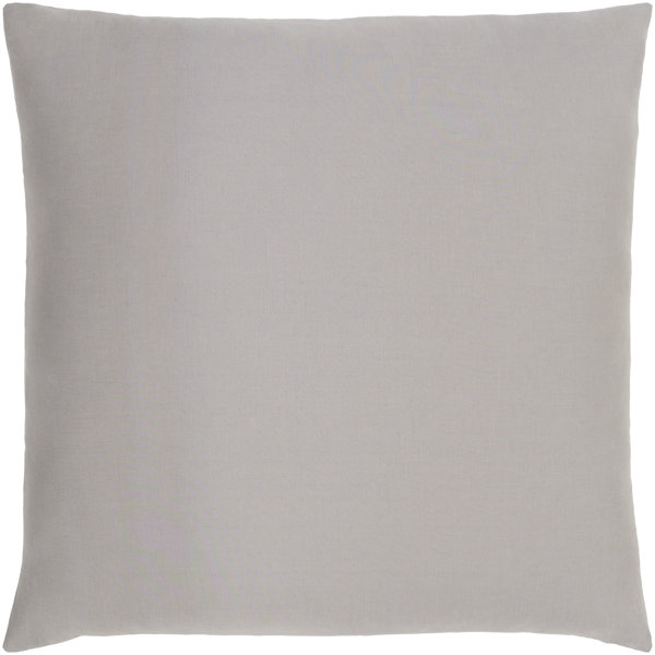 gray european pillow shams