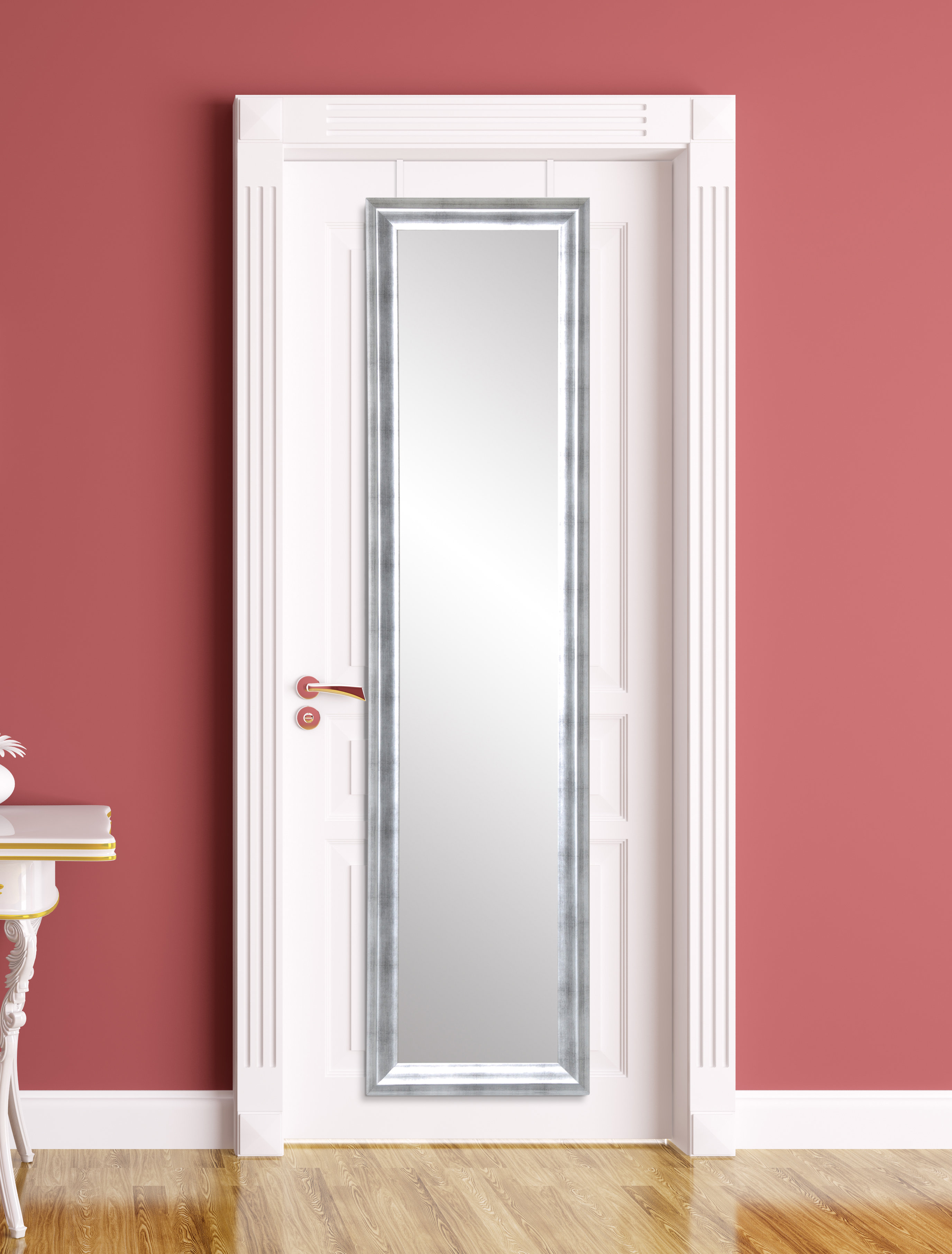 House of Hampton® Aust Vintage Slim Floor Over the Door Full 
