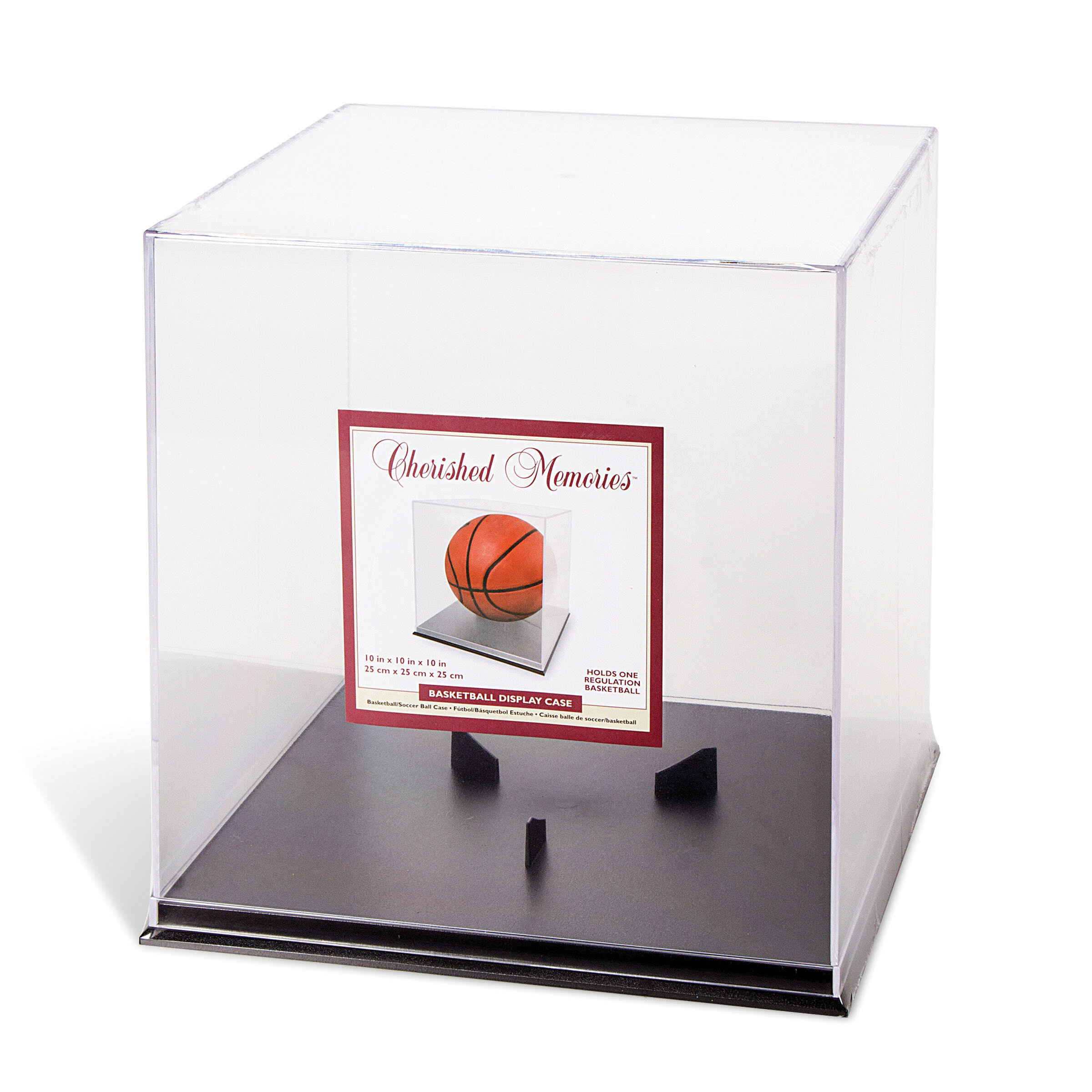 Free Shipping Collectible Softball Display Case W Black Base By