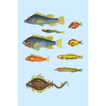 Buyenlarge Silvery Hairtail And Scabbard Fish By Robert Hamilton Painting Print Wayfair