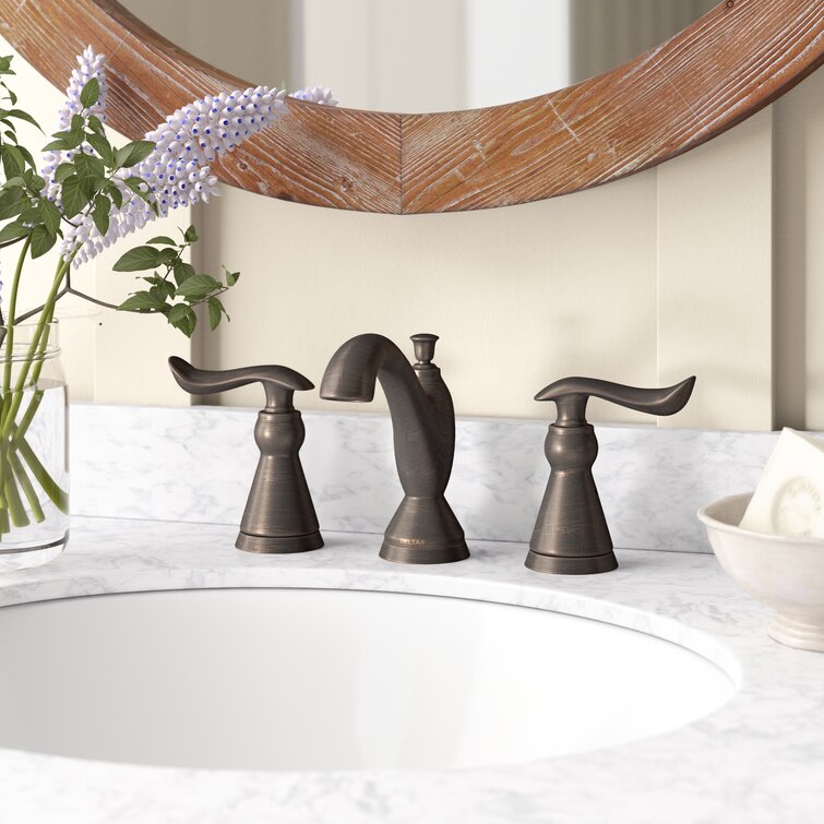 Delta 3594-RBMPU-DST Linden 2-Handle Widespread Bathroom Faucet Venetian Bronze for sale online 
