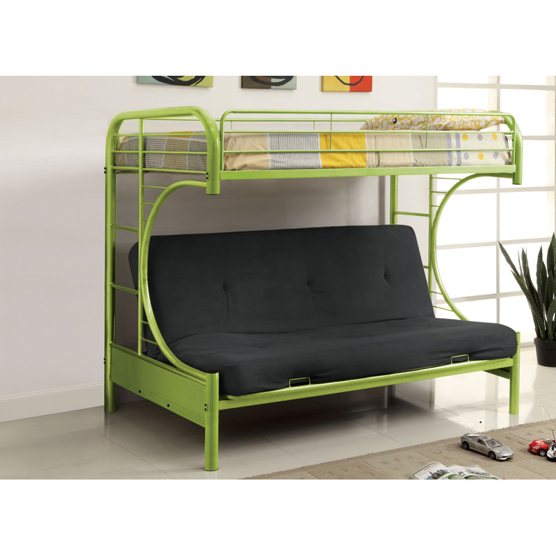 Hokku Designs Prism Twin Futon Bunk Bed Reviews Wayfair