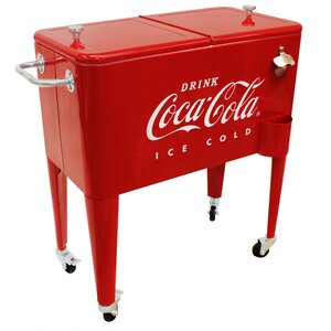 65 Qt. Coca-Cola Embossed Ice Cold Cooler