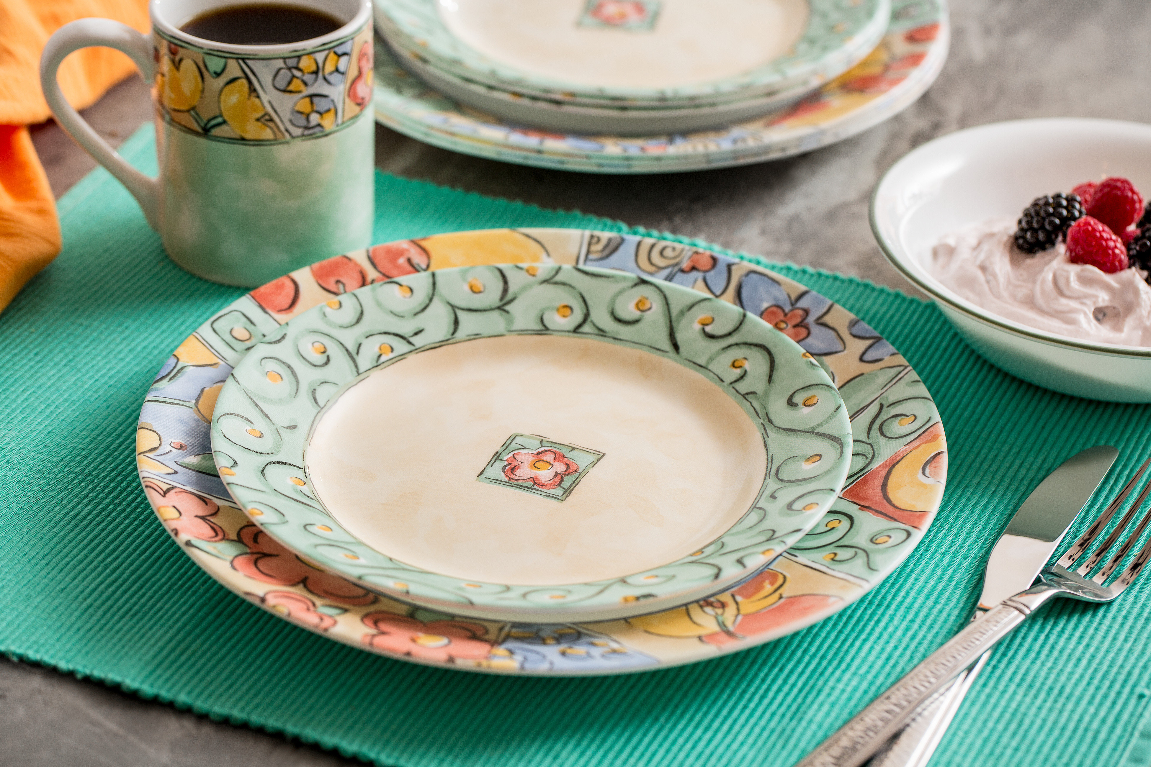 beige corelle