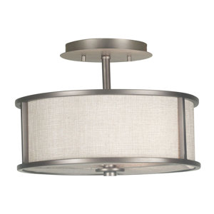 Kiel 2-Light Semi Flush Mount