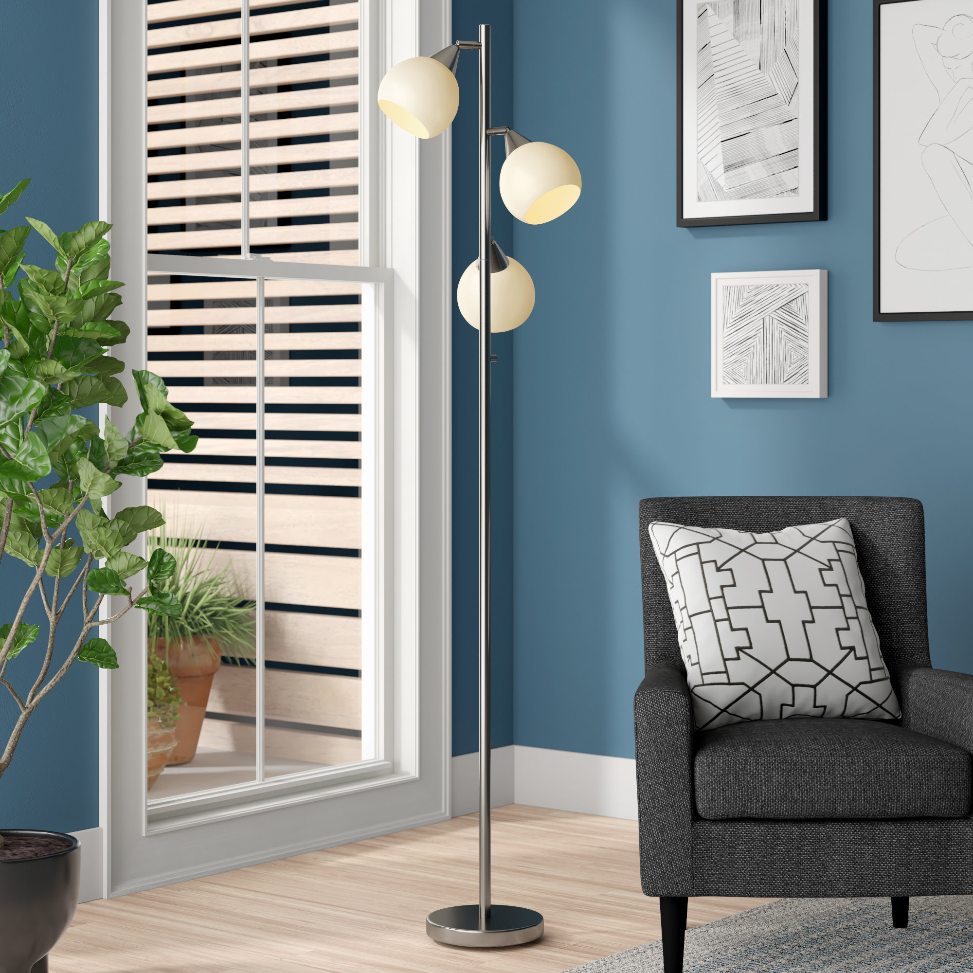 hallway floor lamp