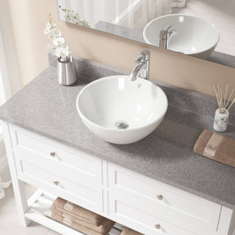Duravit Durastyle Ceramic 22 Wall Mount Bathroom Sink With Overflow Wayfair