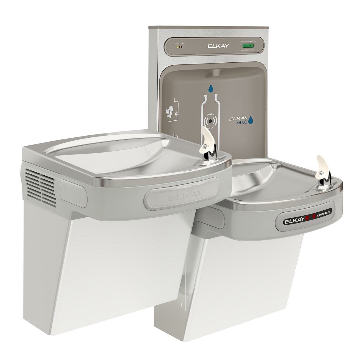 Elkay EZH2O Wall Mount Bottle Filling Station | Wayfair