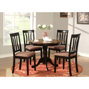 Woodward Traditional 5 Piece Dining Set by Three Posts