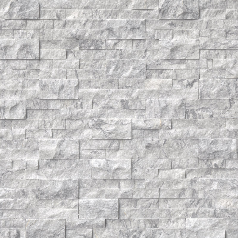 Msi Arabescato Carrara 6 X 24 Marble Stacked Stone Tile Wayfair