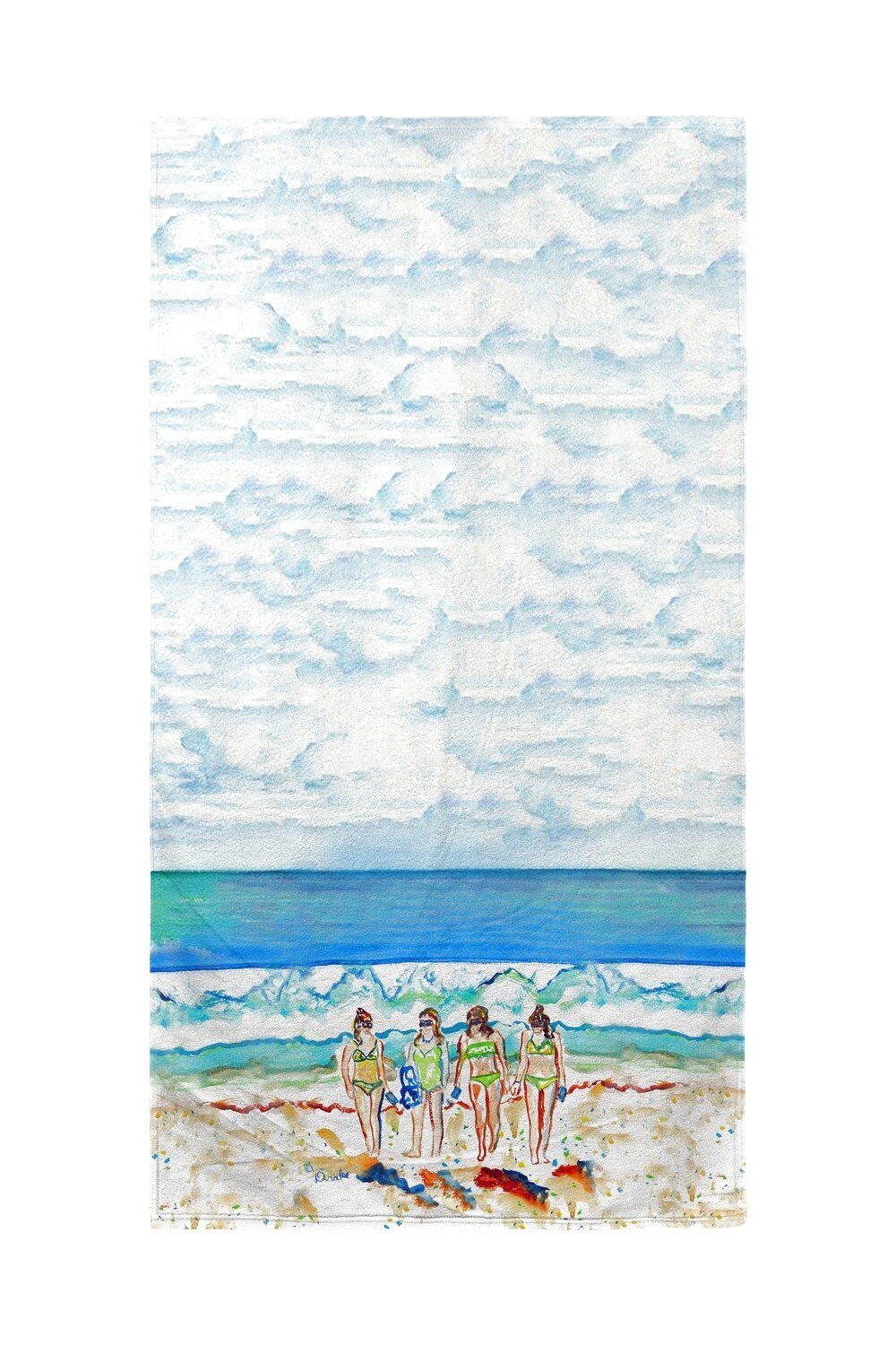 girls beach towels