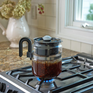 8 Cup Glass Stovetop Percolator 8 Cup Glass Stovetop Percolator