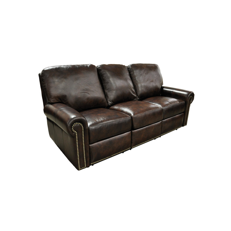 Omnia Leather Fairfield Reclining Sofa Wayfair Fairfield Leather Reclining Sofa