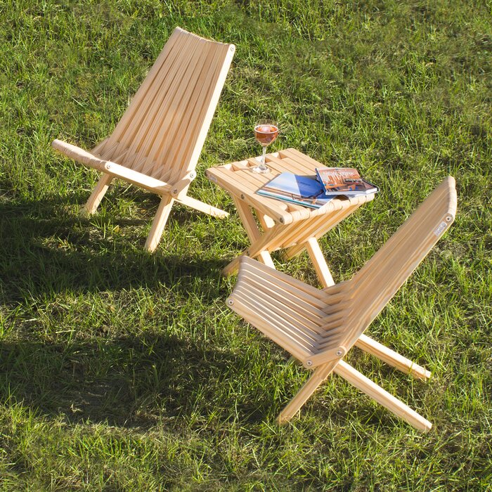 Union Rustic Darold Solid Wood Folding Adirondack Chair Reviews