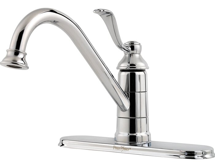 Pfister Portland Single Handle Kitchen Faucet Reviews Wayfair