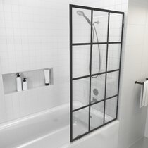 Rain Glass Shower Door Wayfair