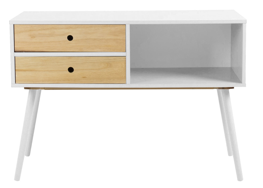 Tenzo Sideboard PAGE in Holz/weiß