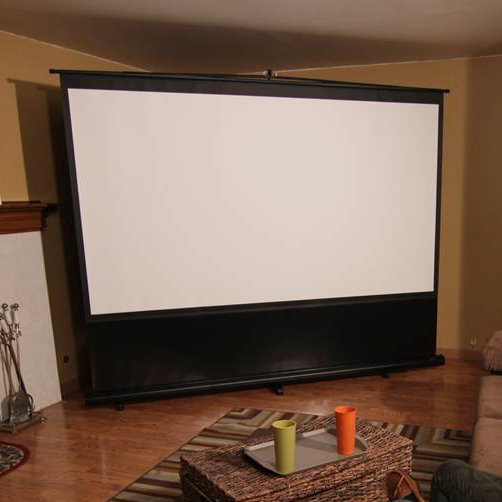 Elite Screens Reflexion Series Maxwhite 120 Diagonal Portable Projection Screen Reviews Wayfair