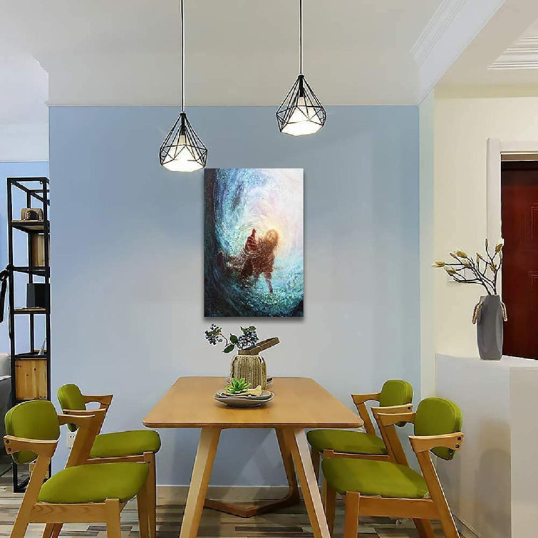 Latitude Run The Hand Of God Yongsung Kim Pictures For Wall Canvas Frameless Unframed Painting On Canvas Wayfair