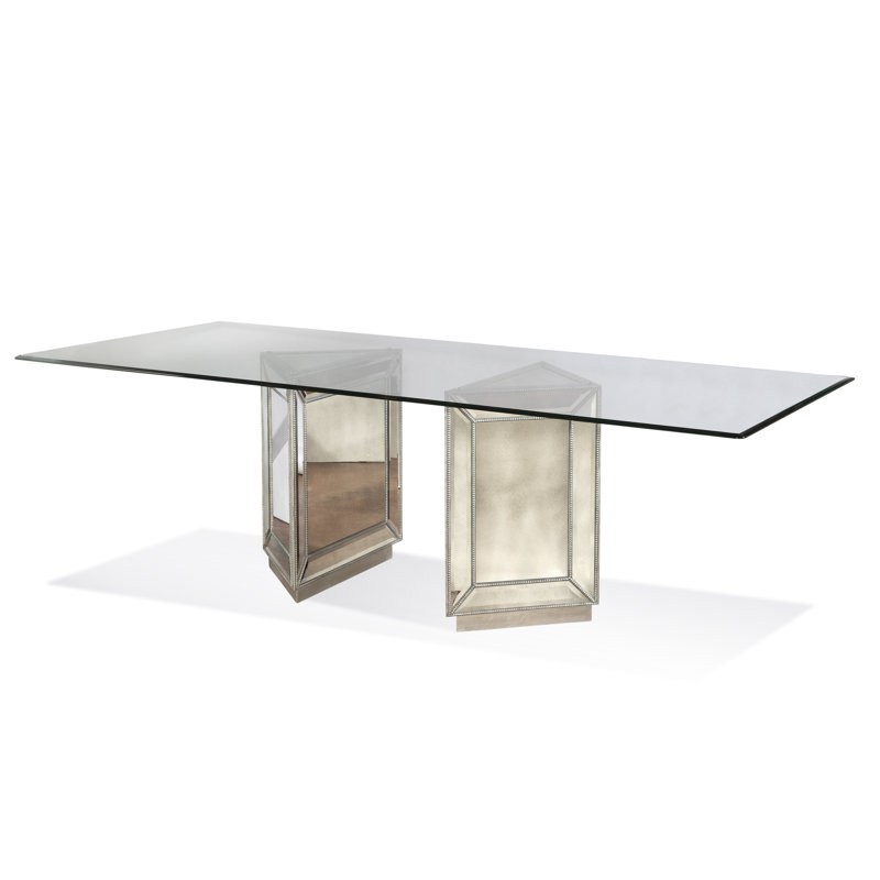 House Of Hampton Table De Salle A Manger En Miroir Frasier Et