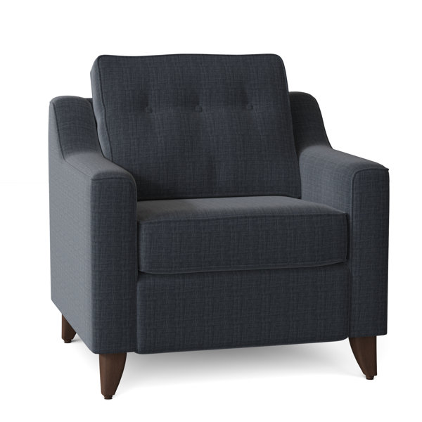 navy blue recliner