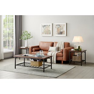 Hadessa 3 Piece Coffee Table Set by 17 Stories