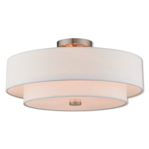 Dundee Transitional Semi Flush Mount