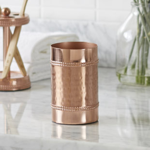 Hammered Copper Untizel Holder Wayfair Bartel Hammered Copper Tumbler