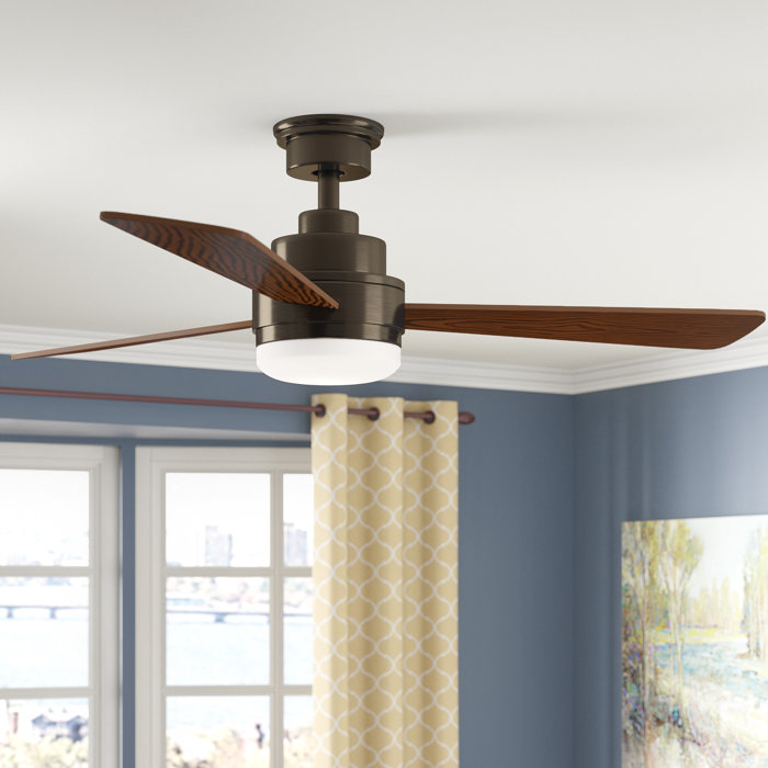 52 Rathburn 3 Blade Ceiling Fan Light Kit Included