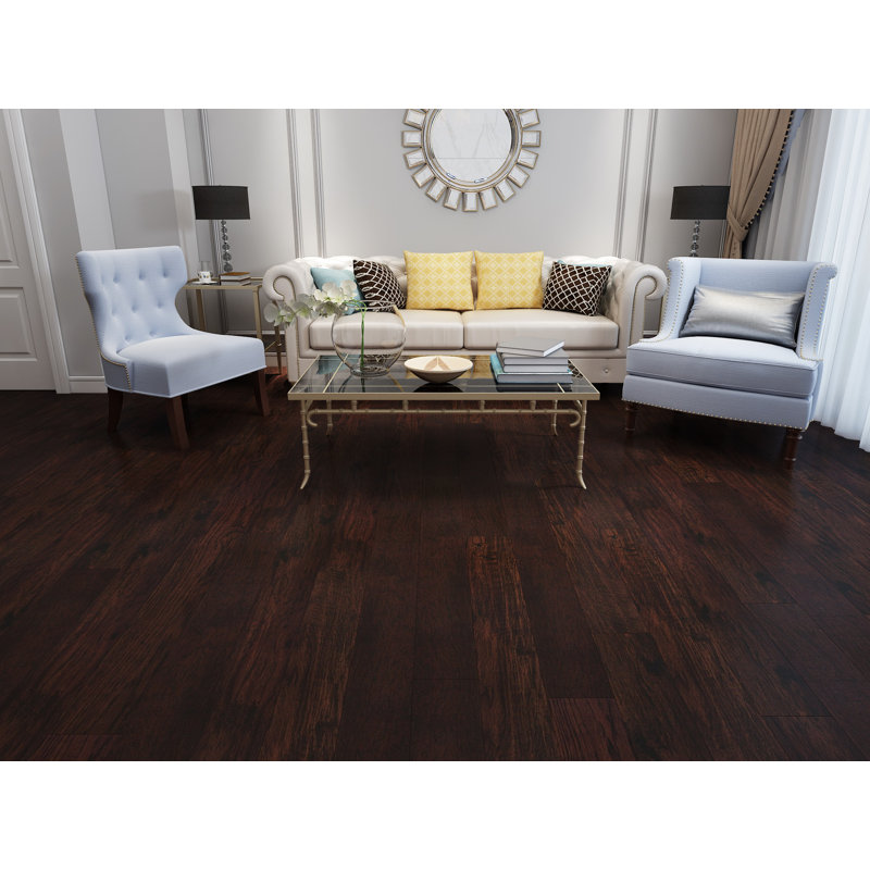 Naturesort Hickory 3 8 Thick X 5 Wide X 48 Length Engineered Hardwood Flooring Wayfair