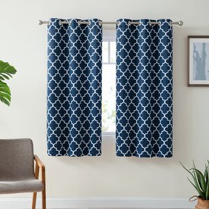 Alverez Insulated Blackout Thermal Grommet Curtain Panels