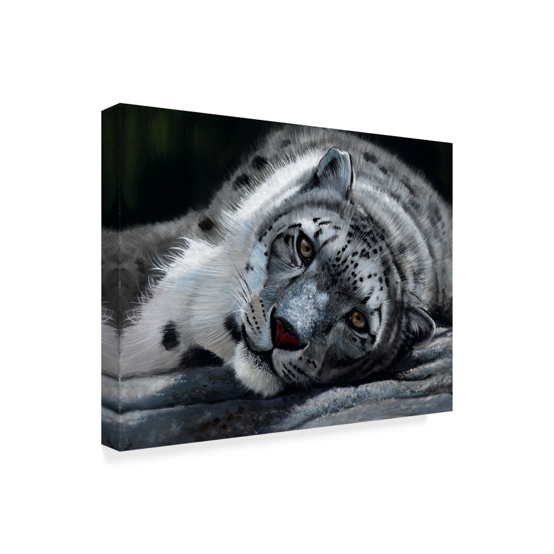 World Menagerie Taking It Easy Acrylic Painting Print On Wrapped Canvas Wayfair