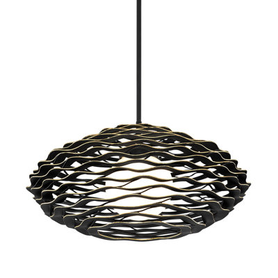 Luma 1-Light Geometric Pendant Corbett Lighting