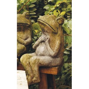 Animals Drama Frog Statue
