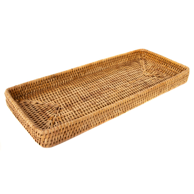 Rattan Rectangular Tray