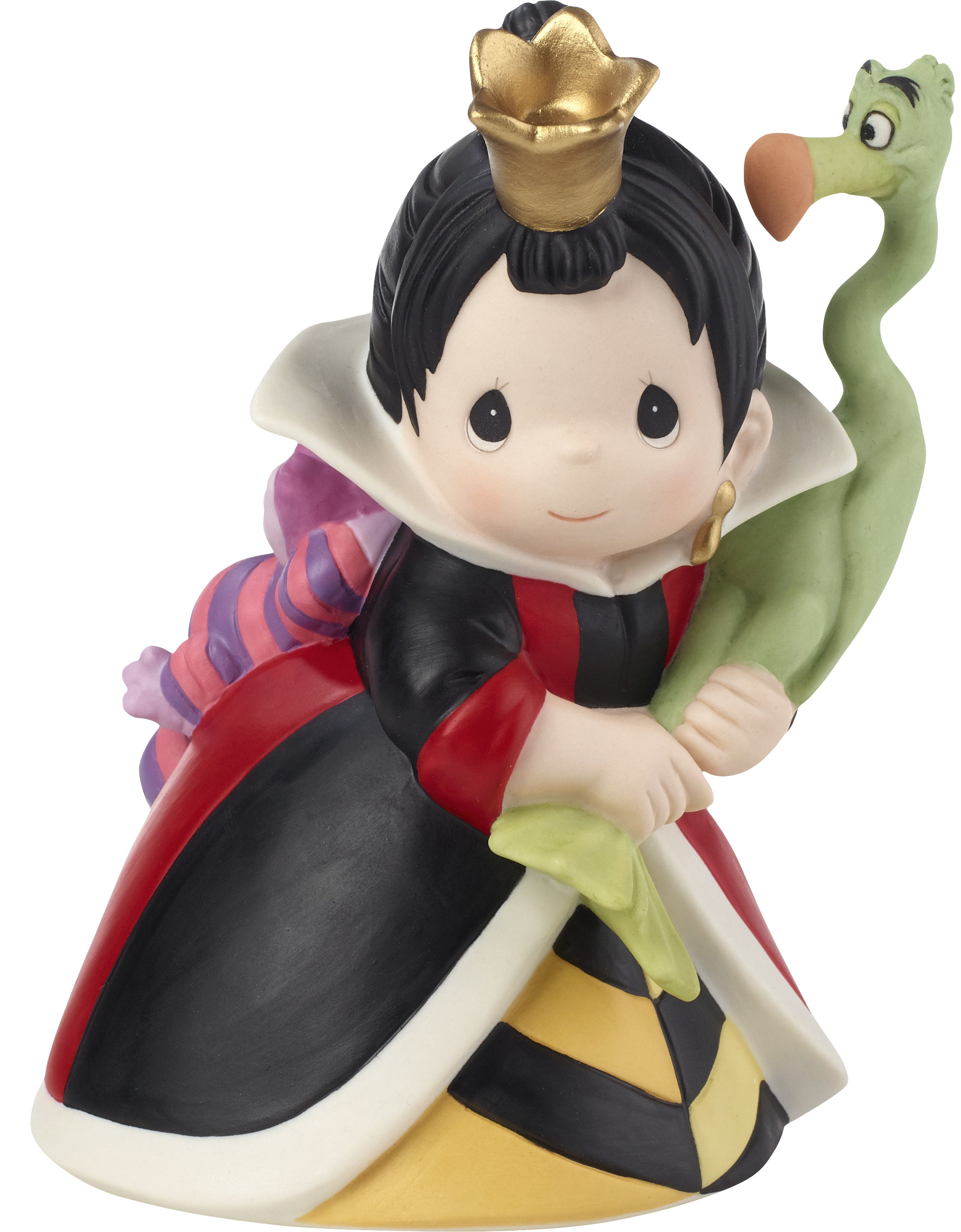 Precious Moments Disney Alice In Wonderland You Re The Queen Of My Heart Bisque Porcelain Figurine Wayfair