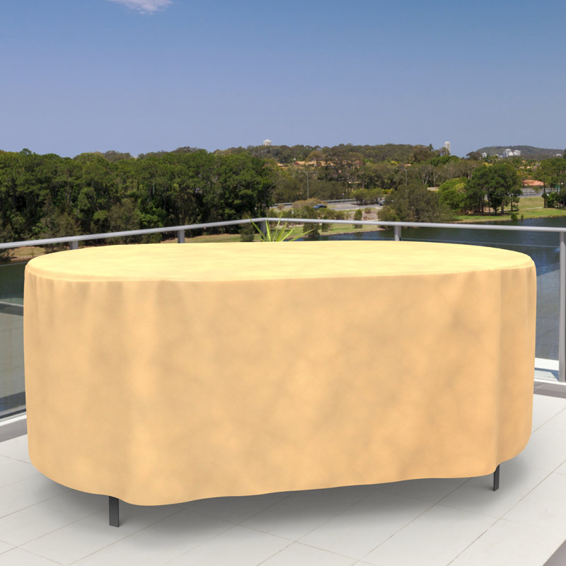 Budgeindustries All Seasons Oval Patio Table Cover Reviews Wayfair All Seasons Oval Patio Table Cover