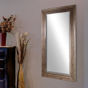 Wall Length Mirror full length wood frame mirror | wayfair Wall Length Mirror full length wood frame mirror | wayfair