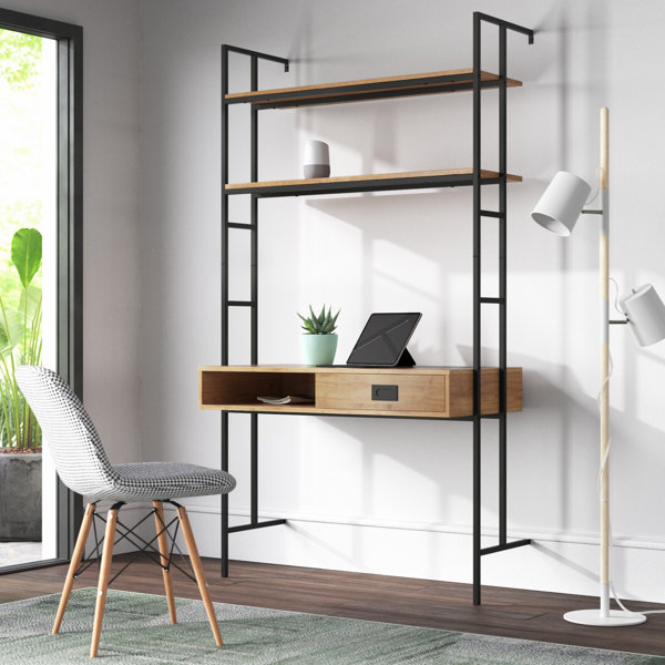 posner wall floating desk mercury row