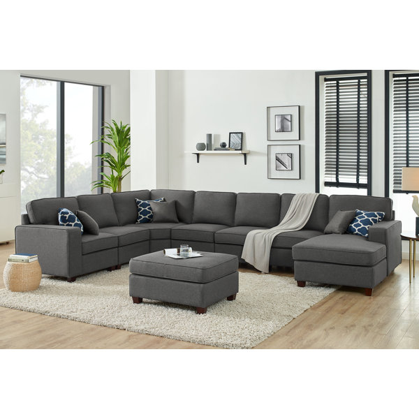 Angled Corner Sectional Sofa Wayfair There's lots of questions on here about making a uiview's corners rounded. angled corner sectional sofa